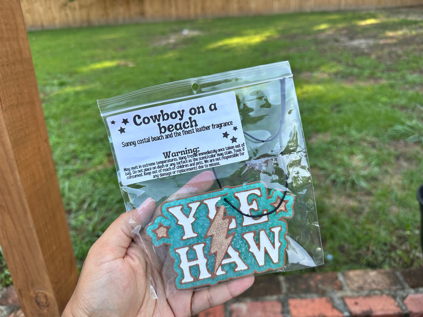 Yee Haw Car Freshie