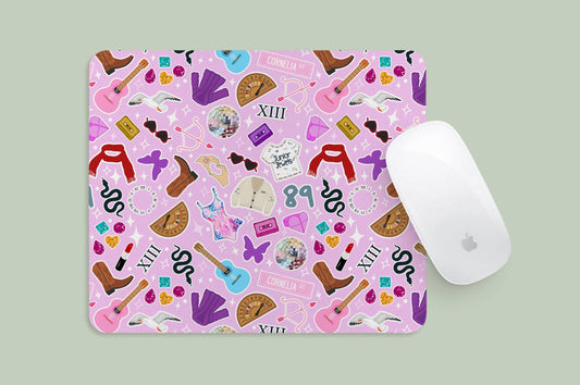Taylor Swift Album Icons Mousepad