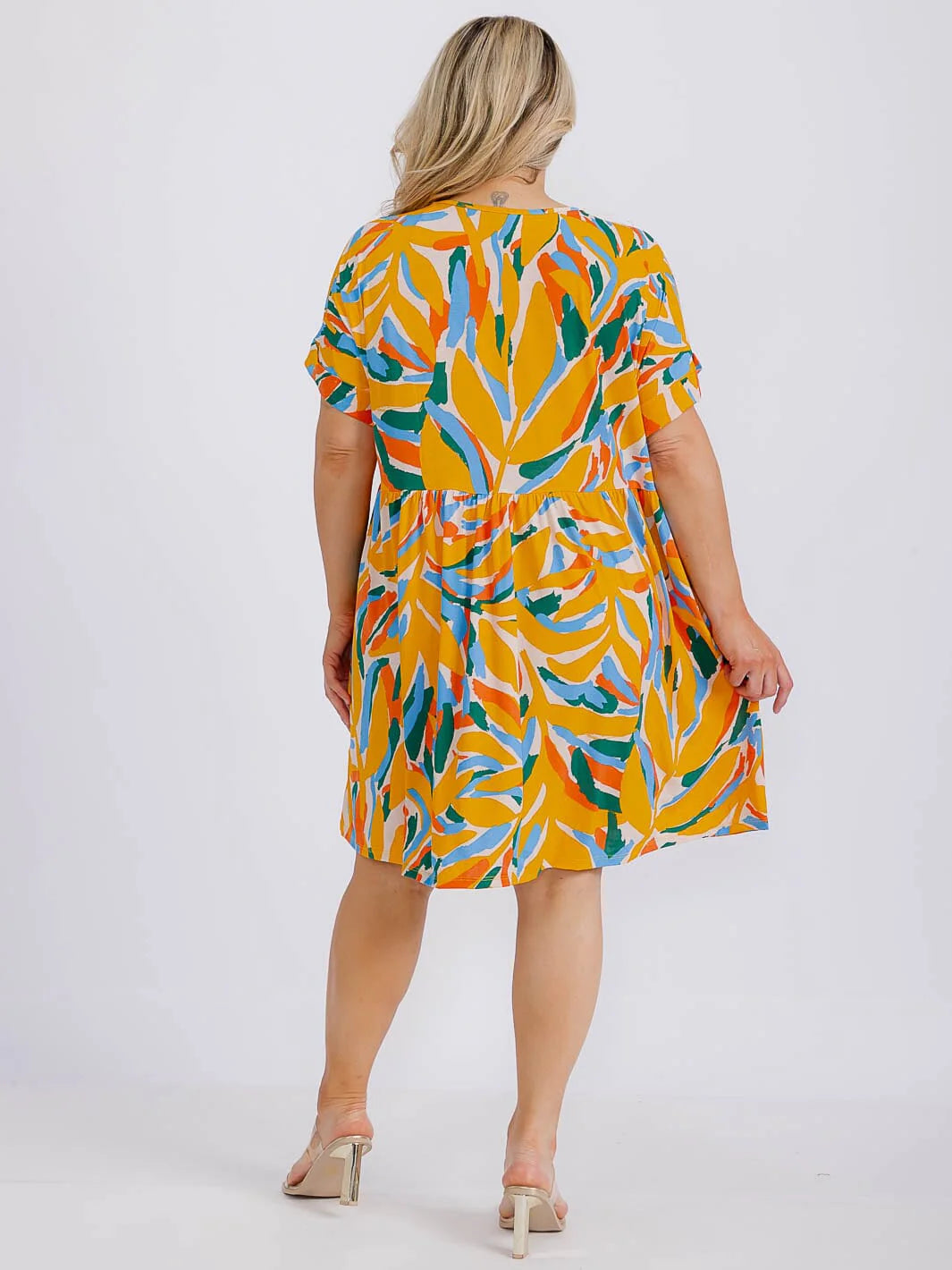 PLUS SIZE MINI DRESS