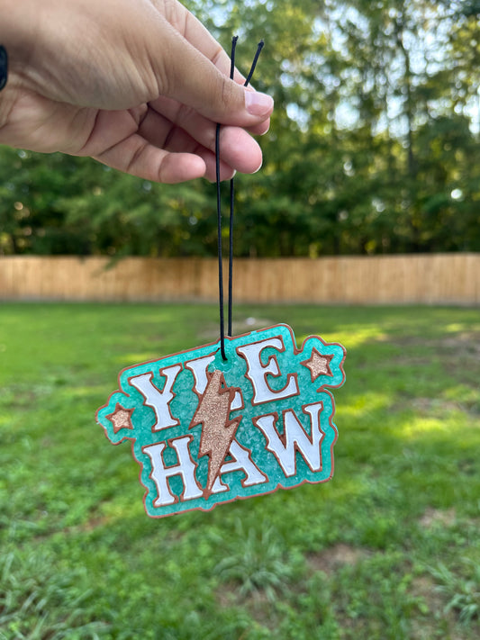 Yee Haw Car Freshie